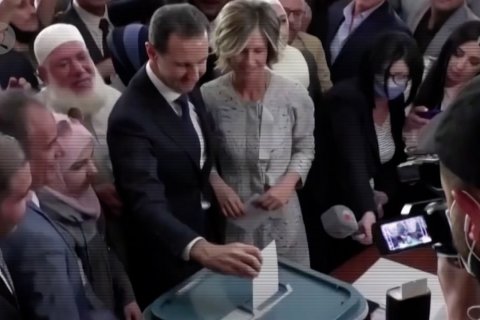 Raih 95% suara, Assad akan pimpin Suriah keempat kali