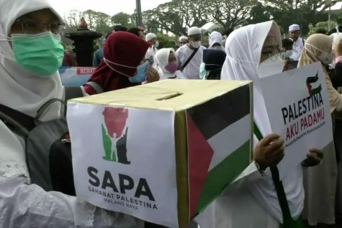 M3RCI Malang Raya galang donasi untuk Palestina