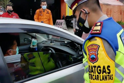 Pemudik Temanggung tanpa SIKM wajib tes antigen