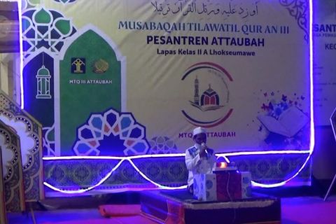 Warga binaan Lapas IIA Lhokseumawe ikuti MTQ