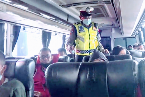 66 pemudik dari Terminal Mengwi diizinkan tinggalkan Bali