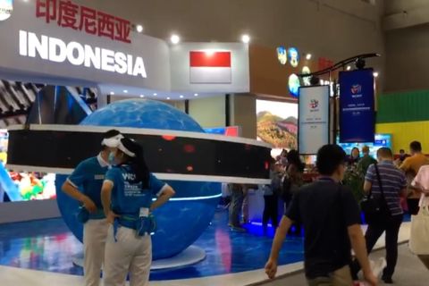 Semarak Paviliun Indonesia di Pameran Dagang Internasional China di Chongqing