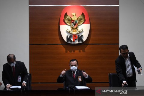 Keterangan Firli Bahuri usai pelantikan pegawai KPK