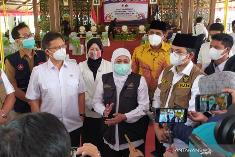 Menkes gelar rakor penanganan  COVID-19 di Bangkalan