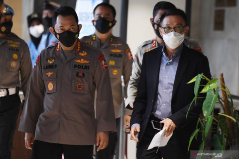 Kapolri hadiri rapat kerja di Komisi III