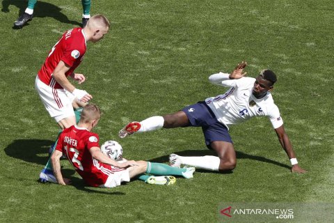 Piala Eropa 2020 : Hongaria vs Prancis imbang 1-1