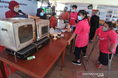 Pelatihan keterampilan penyandang disabilitas