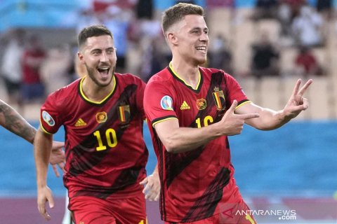 Menang 1-0 atas Portugal, Belgia tantang Italia di babak perempat final Euro 2020