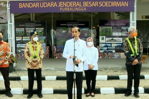Presiden tinjau pembangunan Bandara Jenderal Soedirman Purbalingga