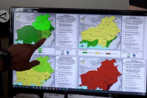 Puncak kemarau di Kalteng diprakirakan Agustus