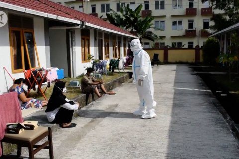 Kampung nelayan Padang kini tampung 105 pasien COVID-19