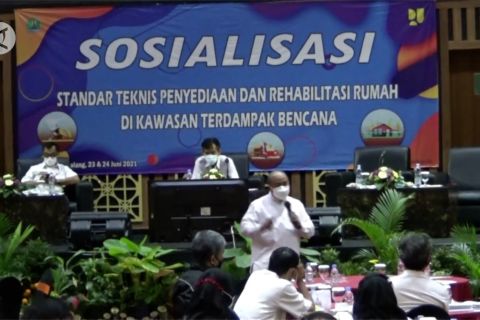 Pemkot Malang sosialisasi konstruksi bangunan tahan bencana