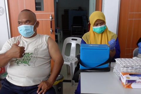 1.732 warga Belakang Padang terima vaksinasi COVID-19