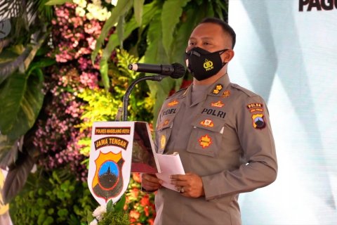 Polres Magelang Kota luncurkan program E-Office