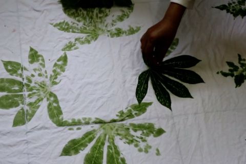 Kembangkan ekonomi desa melalui batik ecoprint