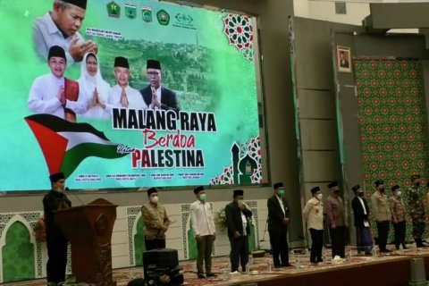 Nahdliyin Malang Raya galang dana untuk Palestina