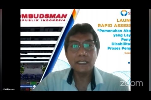 Ombudsman RI temukan potensi maladministrasi proses hukum penyandang disabilitas
