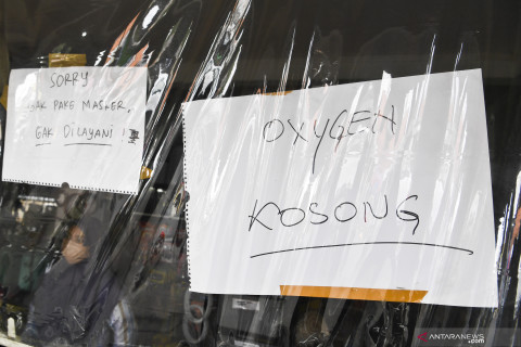 Pemerintah berencana impor oksigen medis