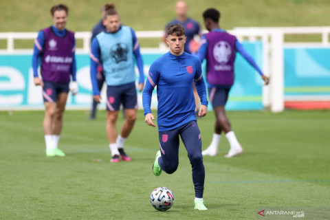 Euro 2020: Latihan tim Inggris jelang babak final