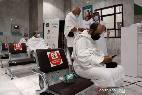 Jamaah haji mulai berdatangan ke Mekah