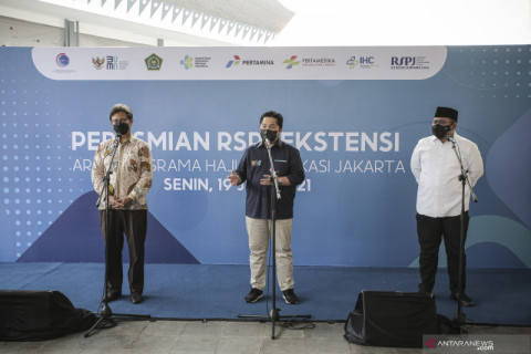 Peresmian RSPJ Ekstensi Asrama Haji