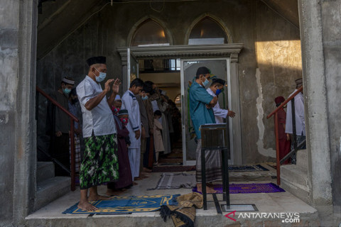 Shalat Idul Adha di Masjid Palu