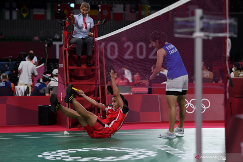 Olimpiade Tokyo: Gregoria Mariska kalah