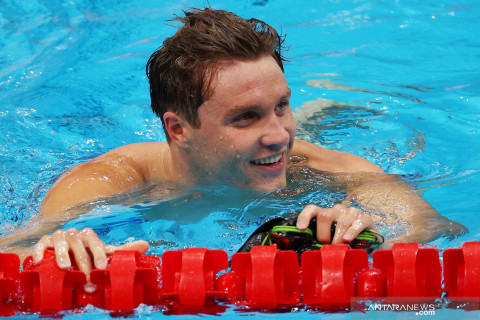 Olimpiade Tokyo: Robert Finke raih emas 800m gaya bebas putra