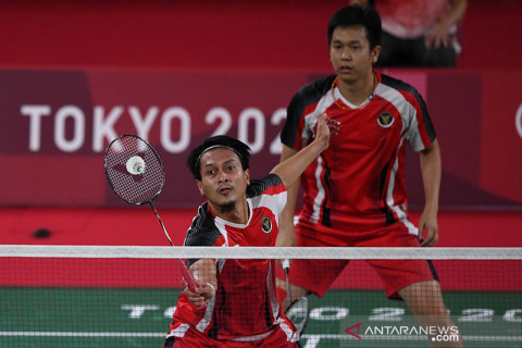 Olimpiade Tokyo: Mohammad Ahsan/Hendra Setiawan melaju ke semi final