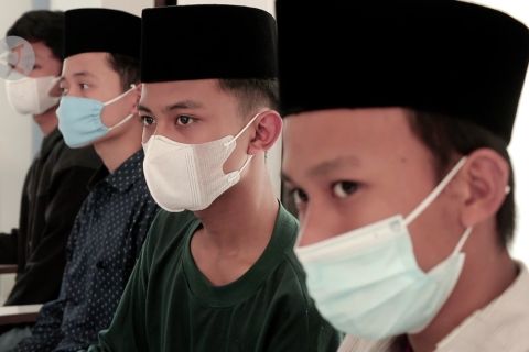 Kodim Temanggung jemput bola vaksinasi 150 santri