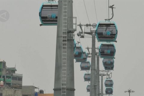 Mexico City luncurkan transportasi kereta gantung