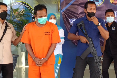 BNNP Aceh tangkap kurir sabu jaringan Malaysia