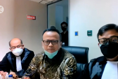 Putusan hukum suap ekspor benur Edhy belum inkracht