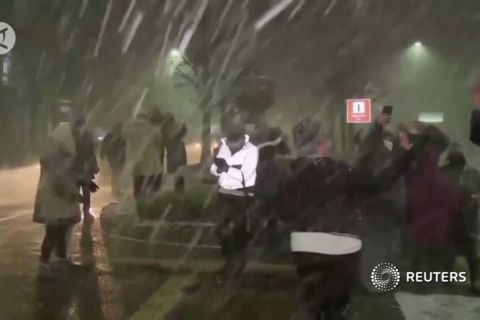 Salju turun di Brazil selatan, musim dingin terekstrem