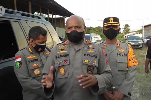 Pastikan pasokan terpenuhi, Kapolda Papua tinjau pabrik oksigen