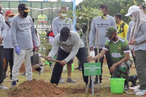 Perbaiki kualitas lingkungan, Kalsel tanam 470 ribu bibit pohon