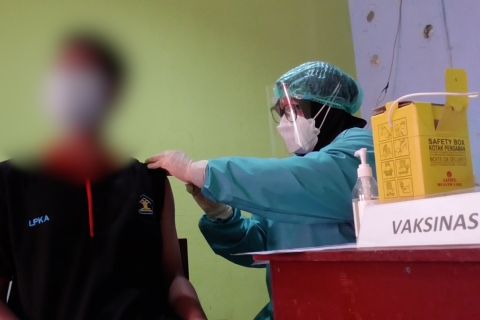 Peringati HAN, 40 Andikpas Batam disuntik vaksin COVID-19