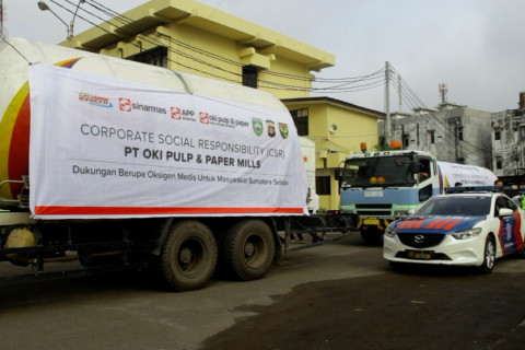 Pemprov Sumsel salurkan 30 ton oksigen melalui program CSR