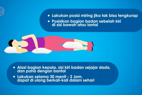 Anjuran dan larangan ketika melakukan teknik proning