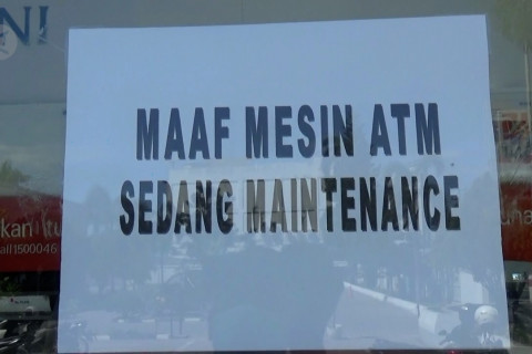 Migrasi bank berdampak mesin ATM alami gagal akses