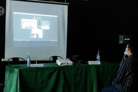 Pelanggar prokes di Cilegon jalani sidang secara daring