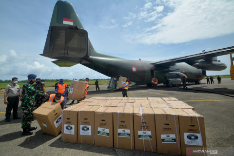 Bantuan konsentrator oksigen untuk Sumatera Barat