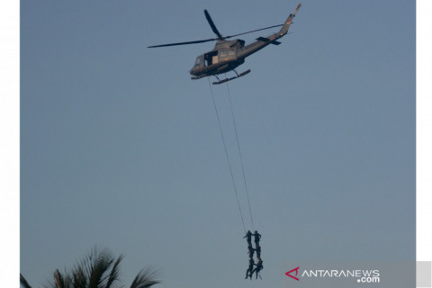 Latihan Operasi Dukungan Pasukan Khusus Gabungan TNI AL