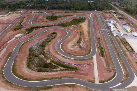 Venue Sirkuit Tanah Miring di Merauke untuk PON XX Papua