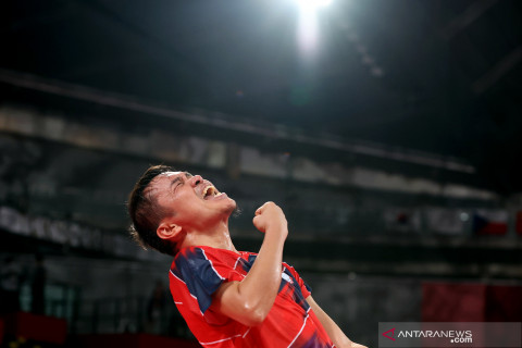 Paralimpiade Tokyo 2020: Ekspresi kemenangan Komet Akbar