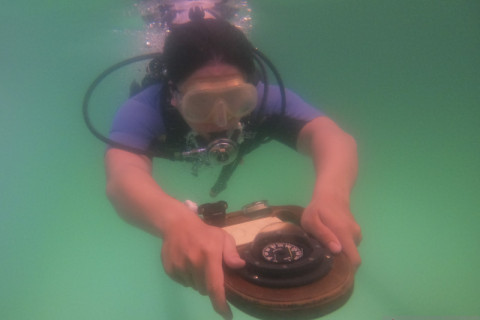 Latihan Atlet Selam Sumsel Jelang PON Papua