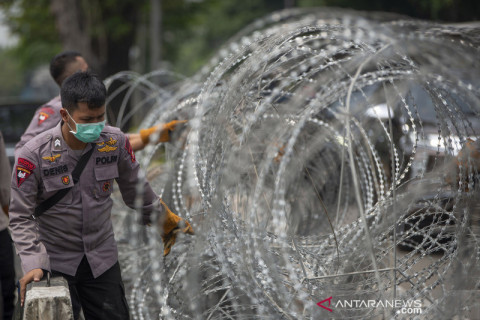 Pengamanan sidang putusan banding Rizieq Shihab