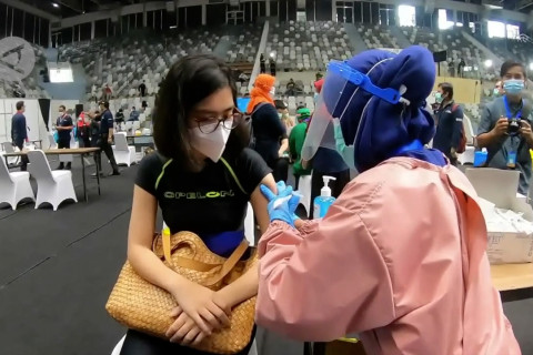 Jelang HUT RI, 95 persen warga Jakarta sudah divaksin