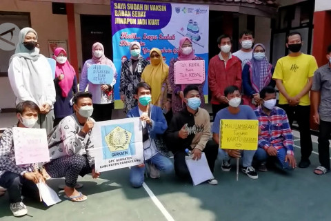 Golongan disabilitas Pandeglang dapat vaksin Sinopharm