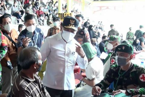 Kalteng gelar vaksinasi massal dalam rangka HUT RI KE 76